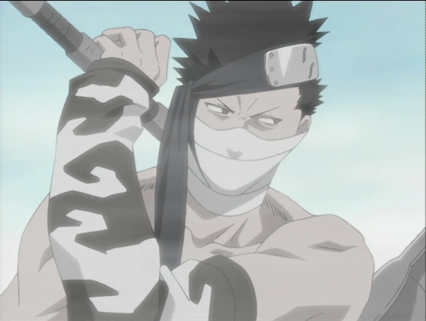 Naruto — Ep 9: Kakashi: Sharingan Warrior! @ 01:53
