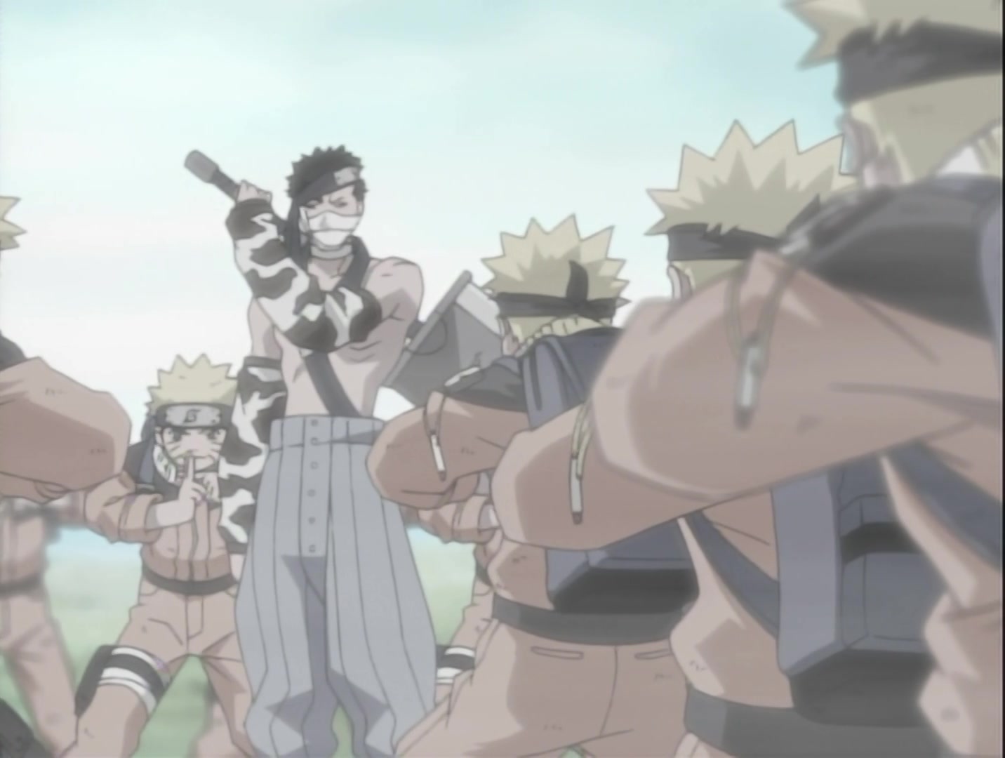 Naruto — Ep 9: Kakashi: Sharingan Warrior! @ 02:01