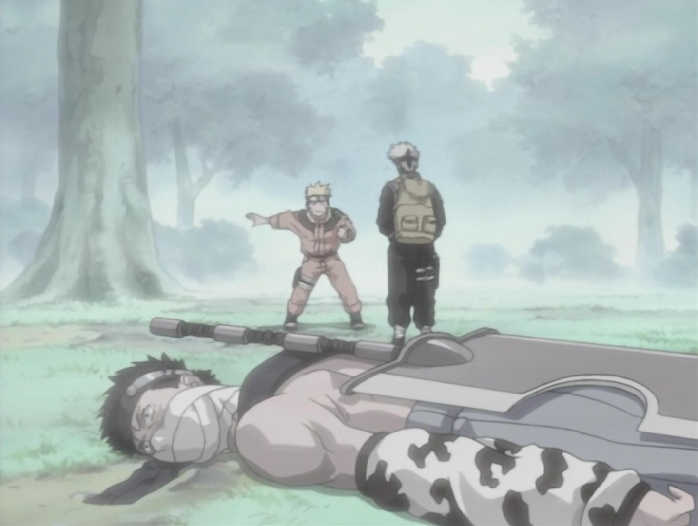 Naruto — Ep 9: Kakashi: Sharingan Warrior! @ 18:35