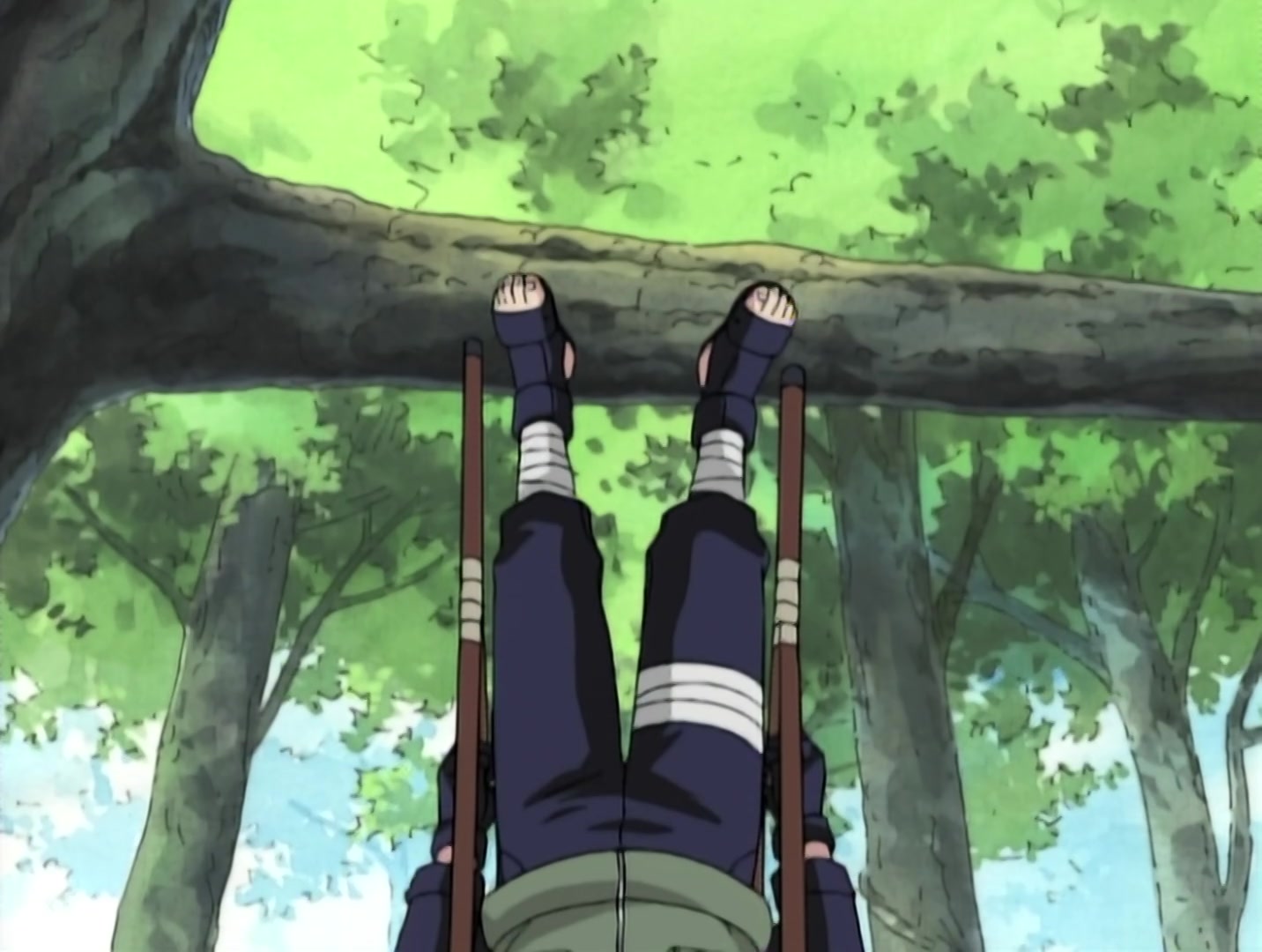 Naruto Ep 10: The Forest of Chakra @ 14:08