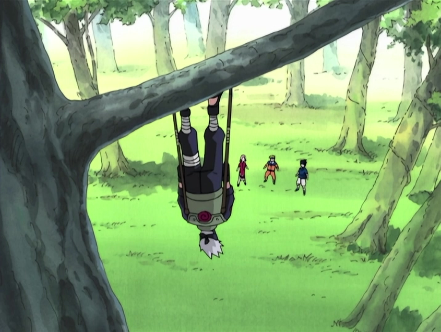 Naruto Ep 10: The Forest of Chakra @ 15:07