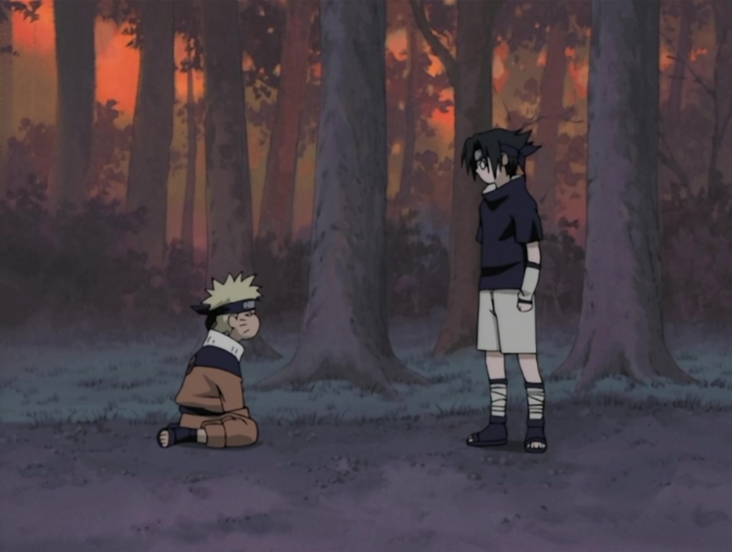 Naruto Ep 11: The Land Where a Hero Once Lived @ 08:50