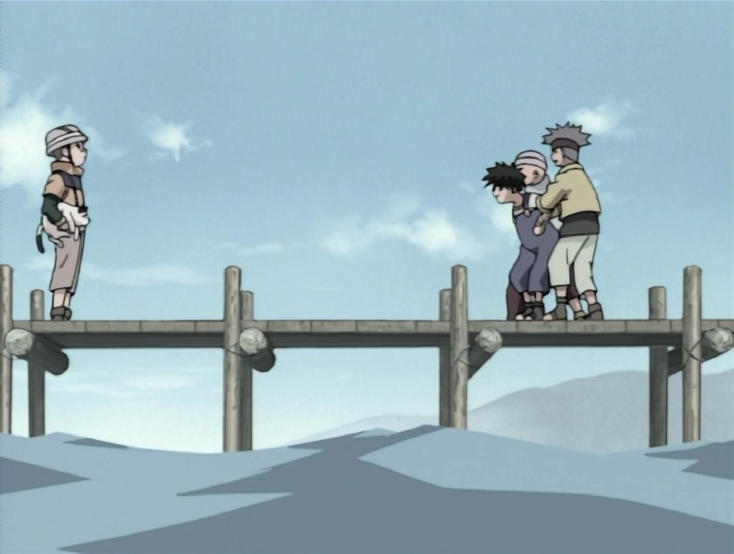Naruto Ep 11: The Land Where a Hero Once Lived @ 12:04