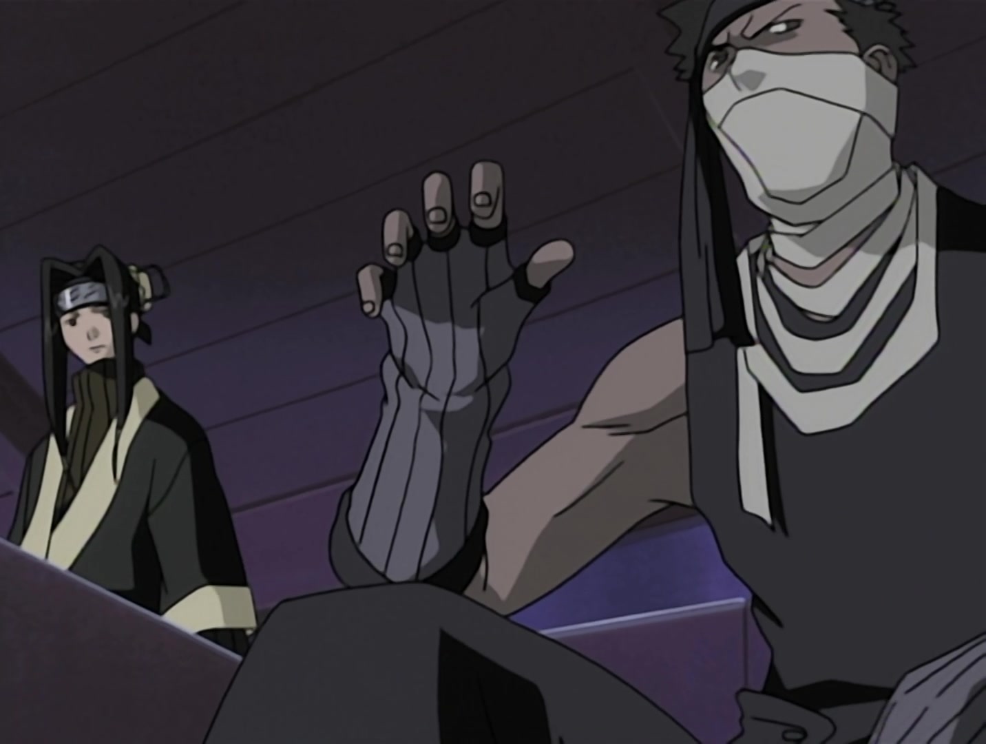 Naruto Ep 12: Battle on the Bridge! Zabuza Returns!! @ 12:15