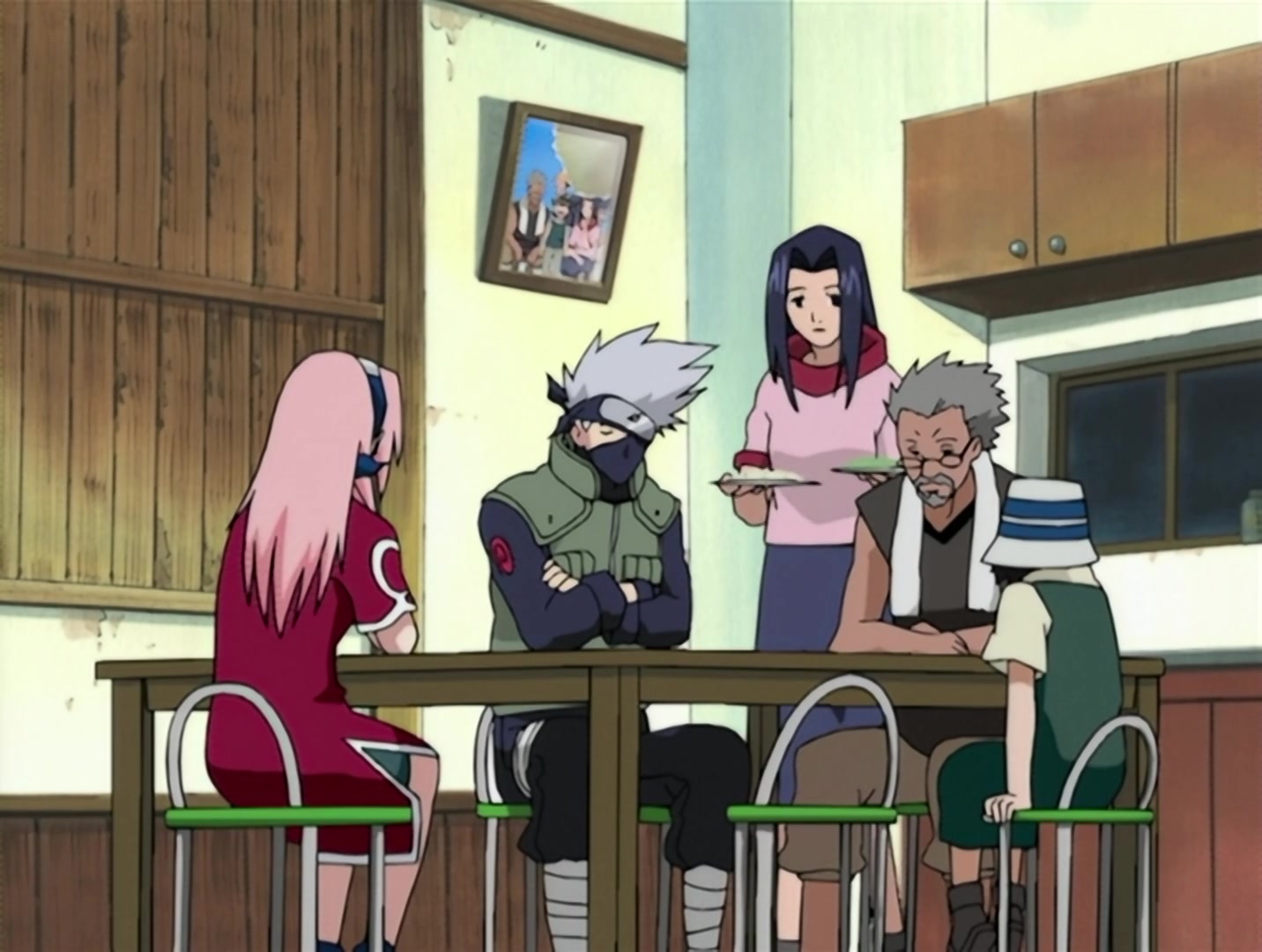 Naruto Ep 12: Battle on the Bridge! Zabuza Returns!! @ 12:41
