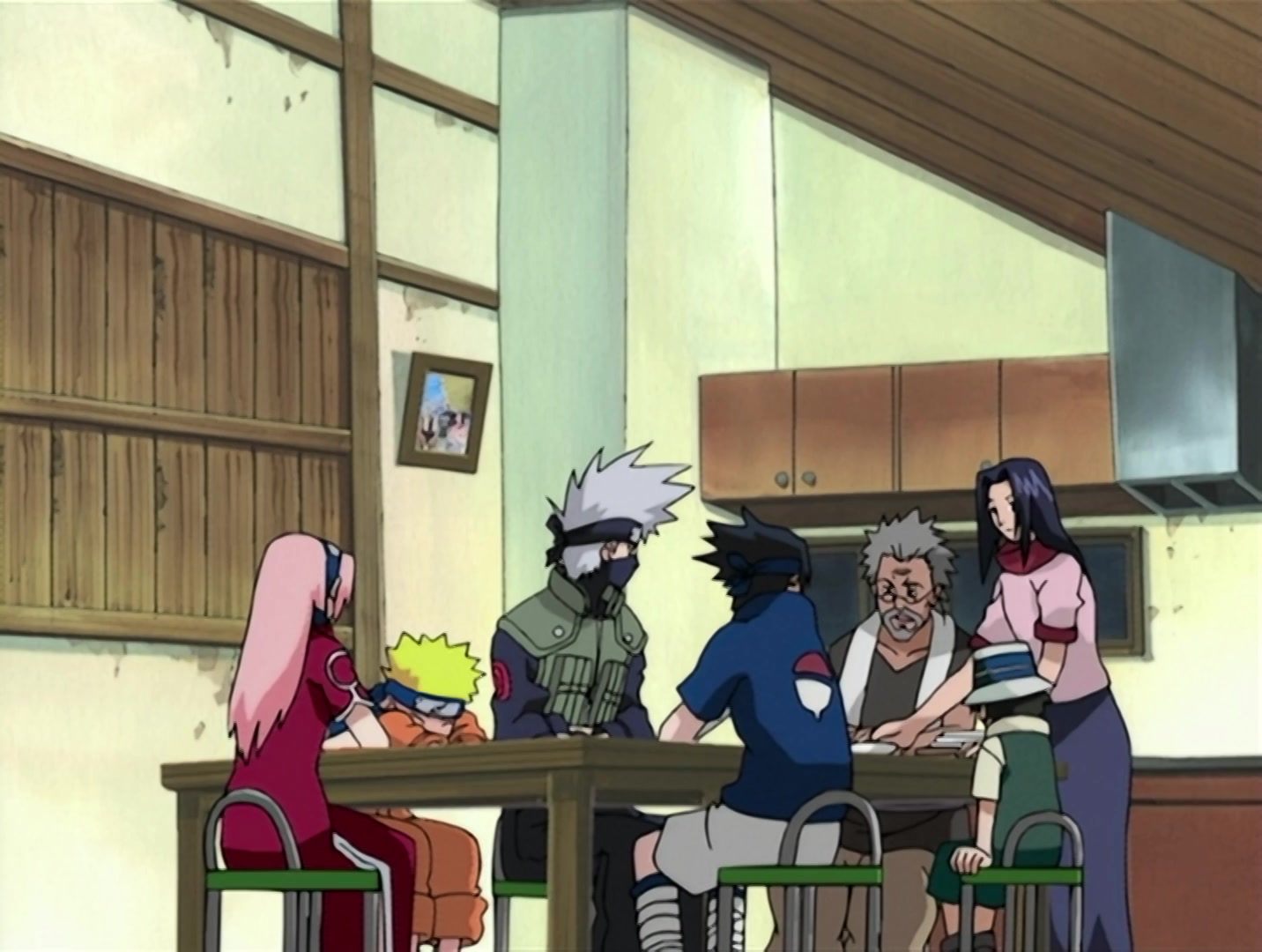 Naruto Ep 12: Battle on the Bridge! Zabuza Returns!! @ 13:19