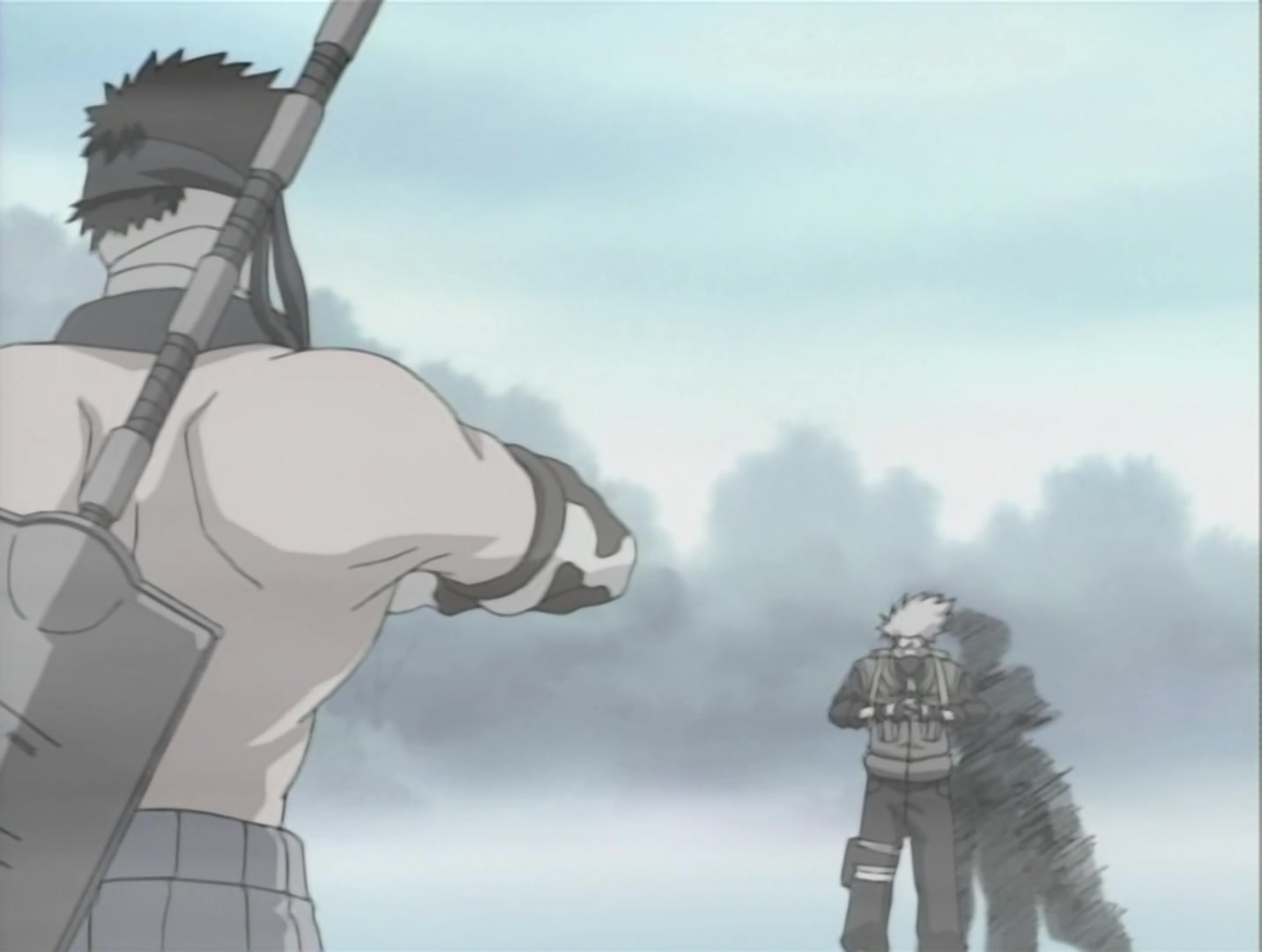 Naruto Ep 14: The Number One Hyperactive, Knucklehead Ninja Joins the Fight!! @ 05:36