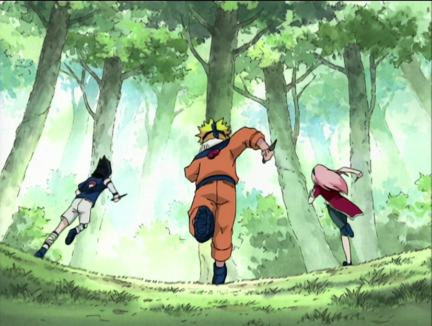 Naruto Ep 14: The Number One Hyperactive, Knucklehead Ninja Joins the Fight!! @ 07:17