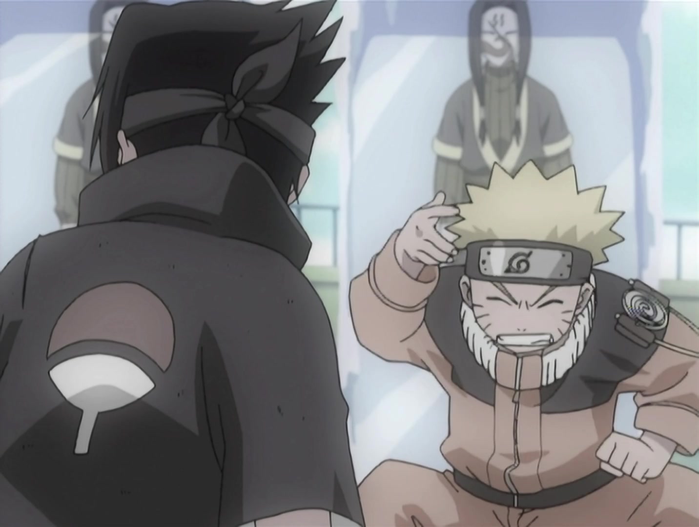 Naruto Ep 14: The Number One Hyperactive, Knucklehead Ninja Joins the Fight!! @ 16:42