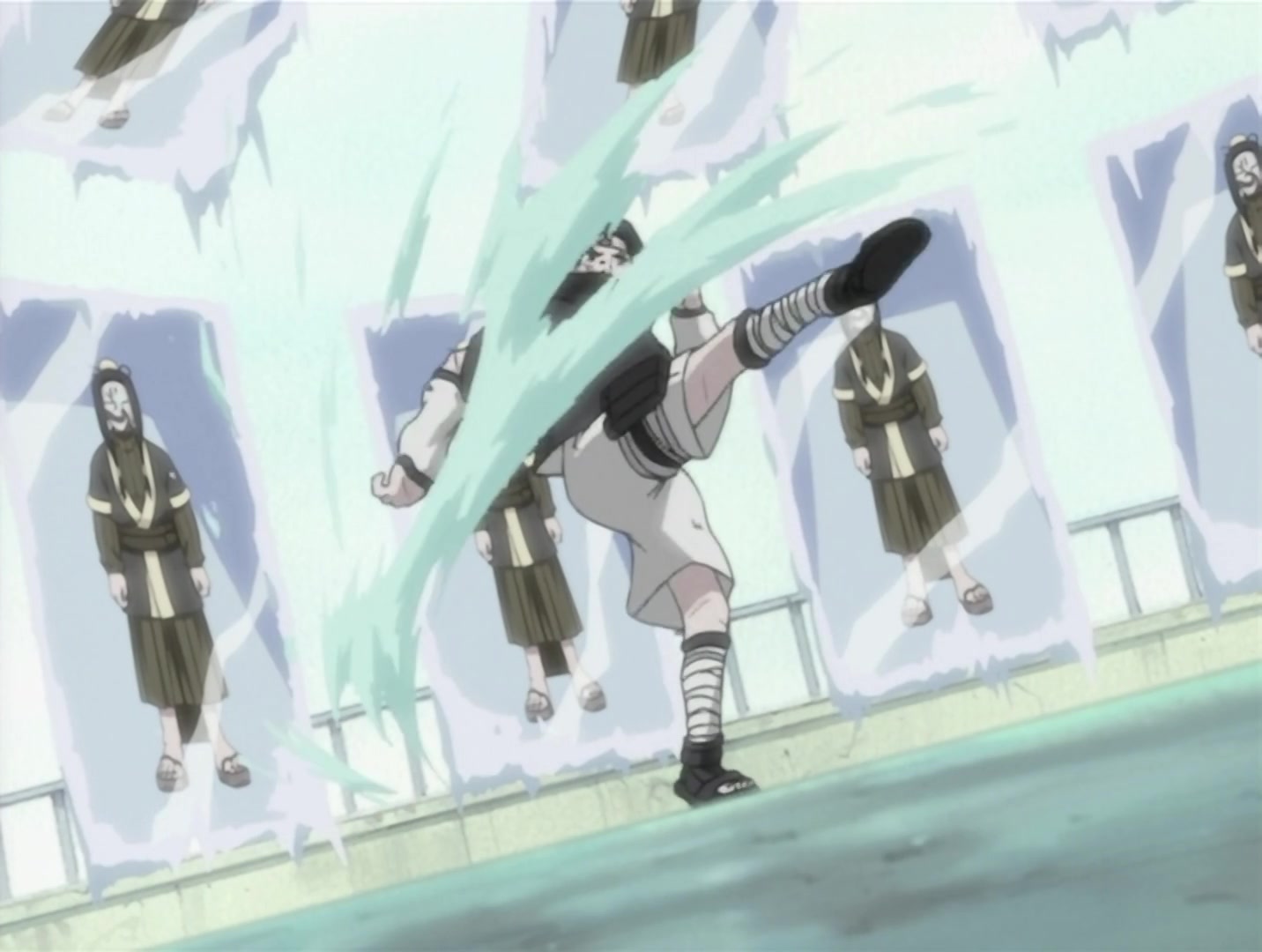 Naruto Ep 15: Zero Visibility: The Sharingan Shattered @ 09:31