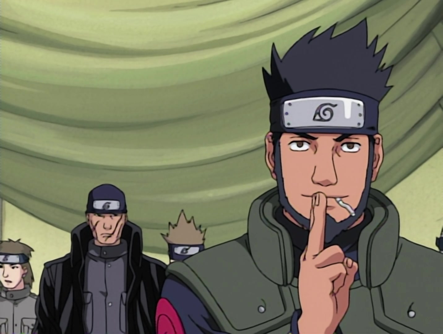 Naruto Ep 21: Identify Yourself: Powerful New Rivals @ 06:10
