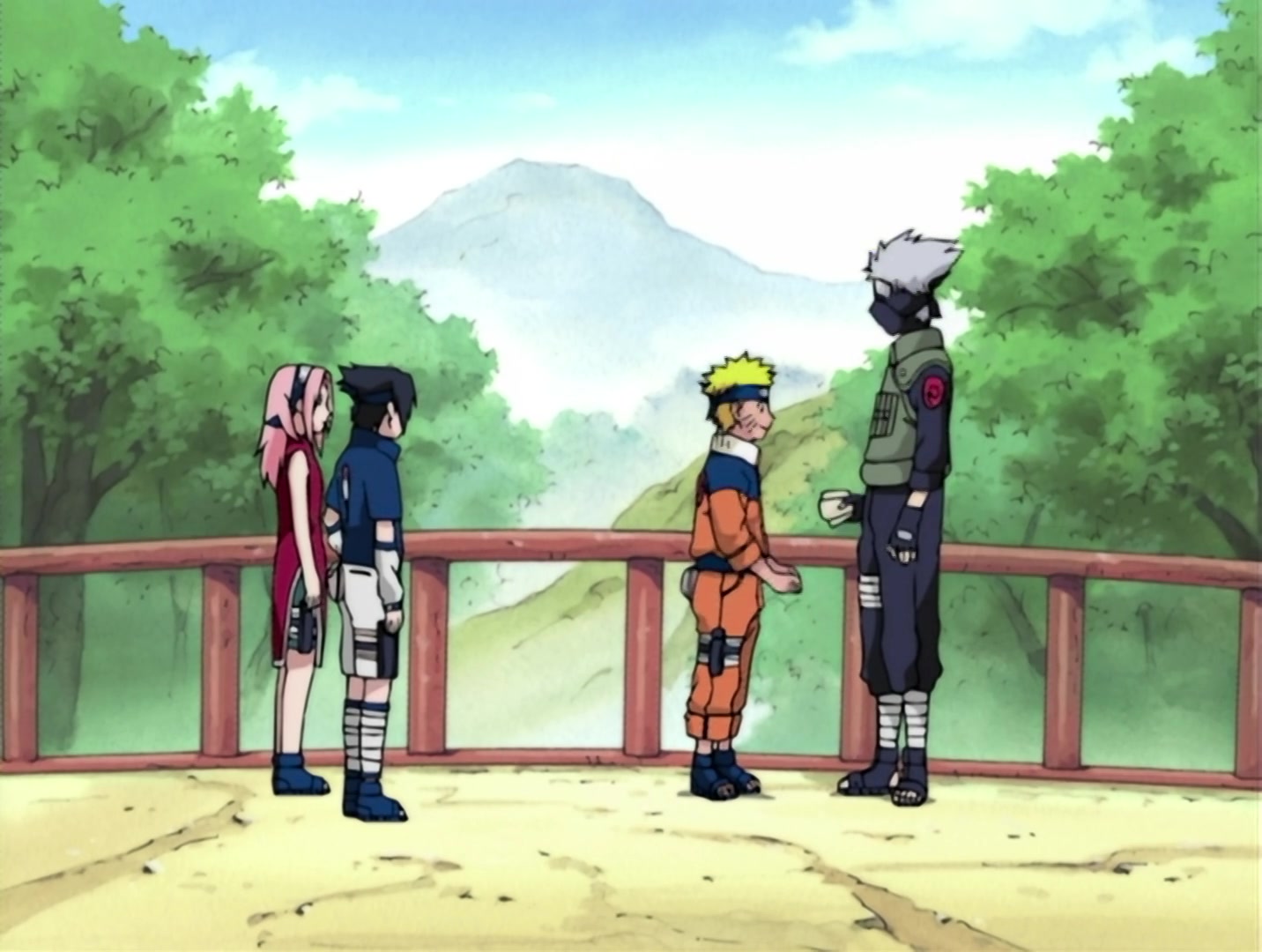 Naruto Ep 21: Identify Yourself: Powerful New Rivals @ 08:58