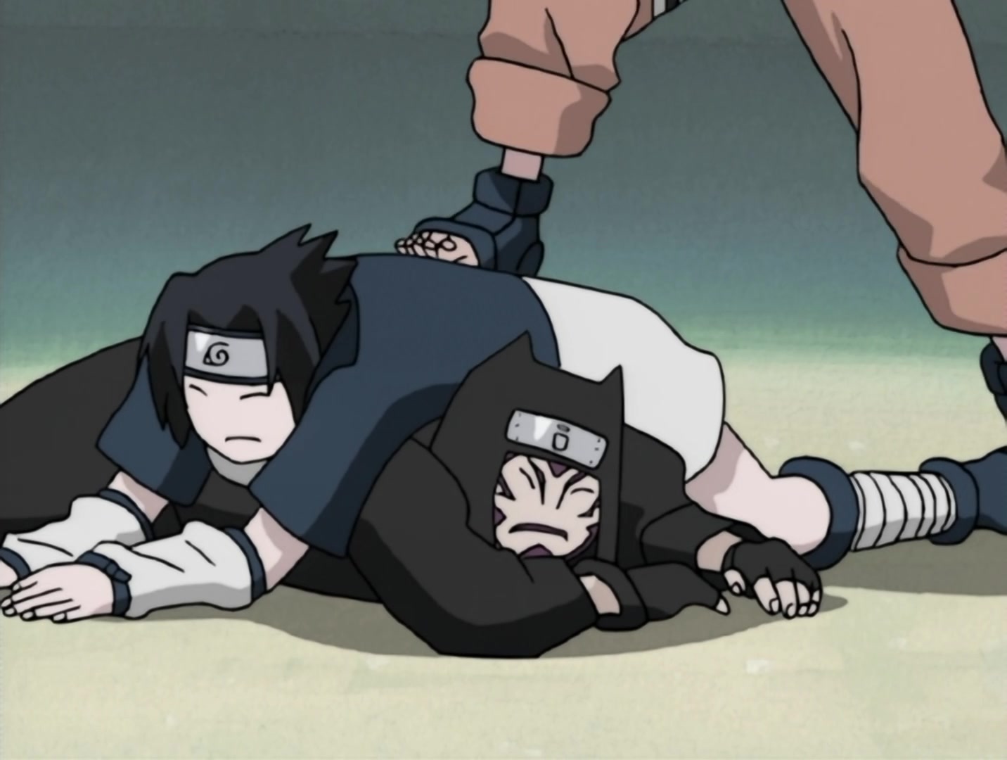 Naruto Ep 21: Identify Yourself: Powerful New Rivals @ 09:32