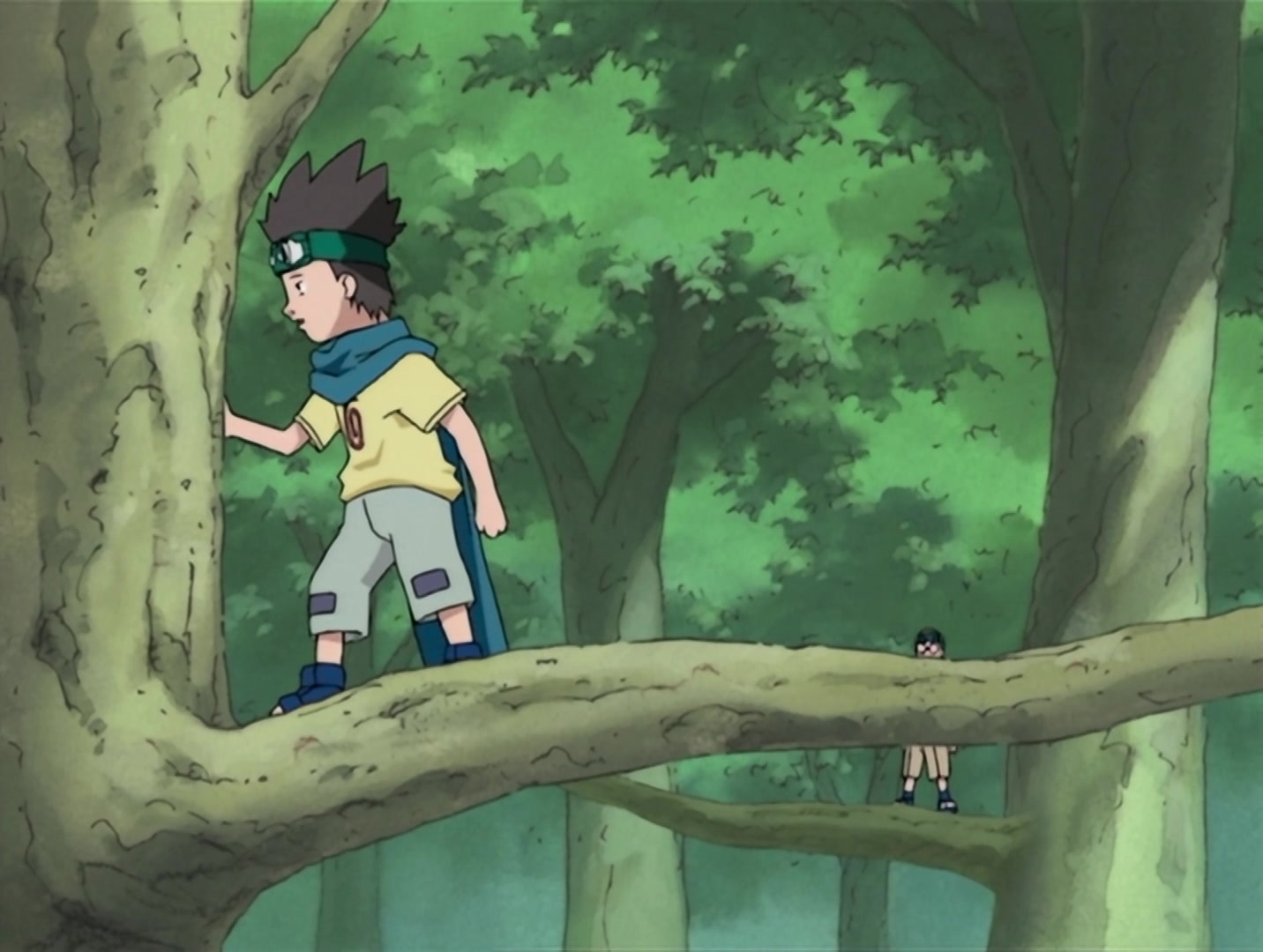 Naruto Ep 21: Identify Yourself: Powerful New Rivals @ 11:47