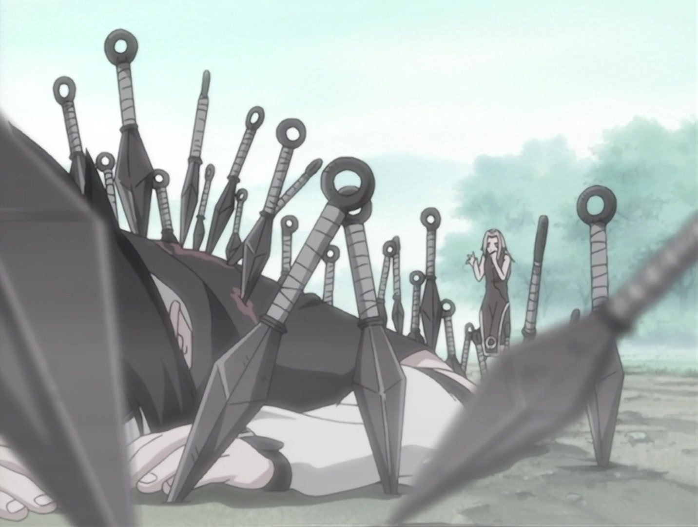 Naruto Ep 21: Identify Yourself: Powerful New Rivals @ 13:37
