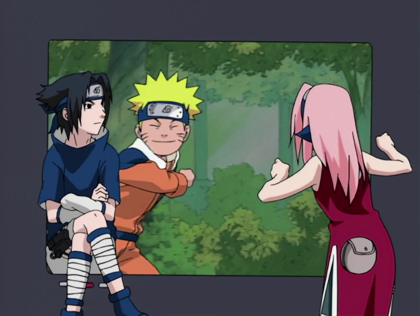 Naruto Ep 26: Special Report: Live from the Forest of Death! @ 13:10
