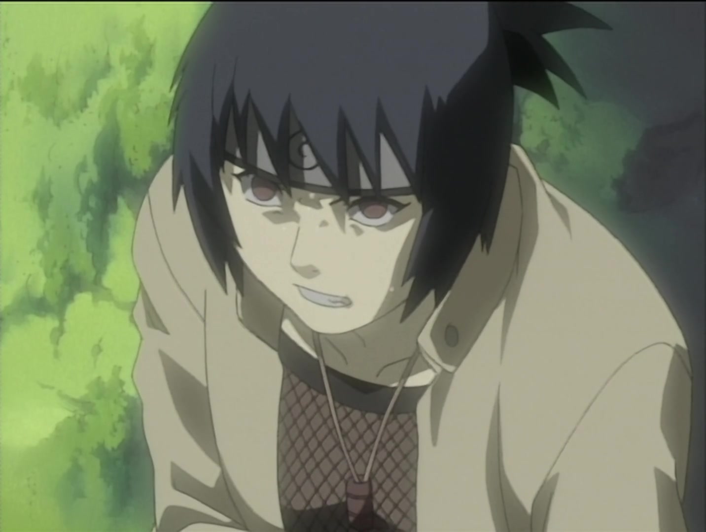 Naruto Ep 31: Bushy Brow's Jutsu: Sasuke Style! @ 01:55