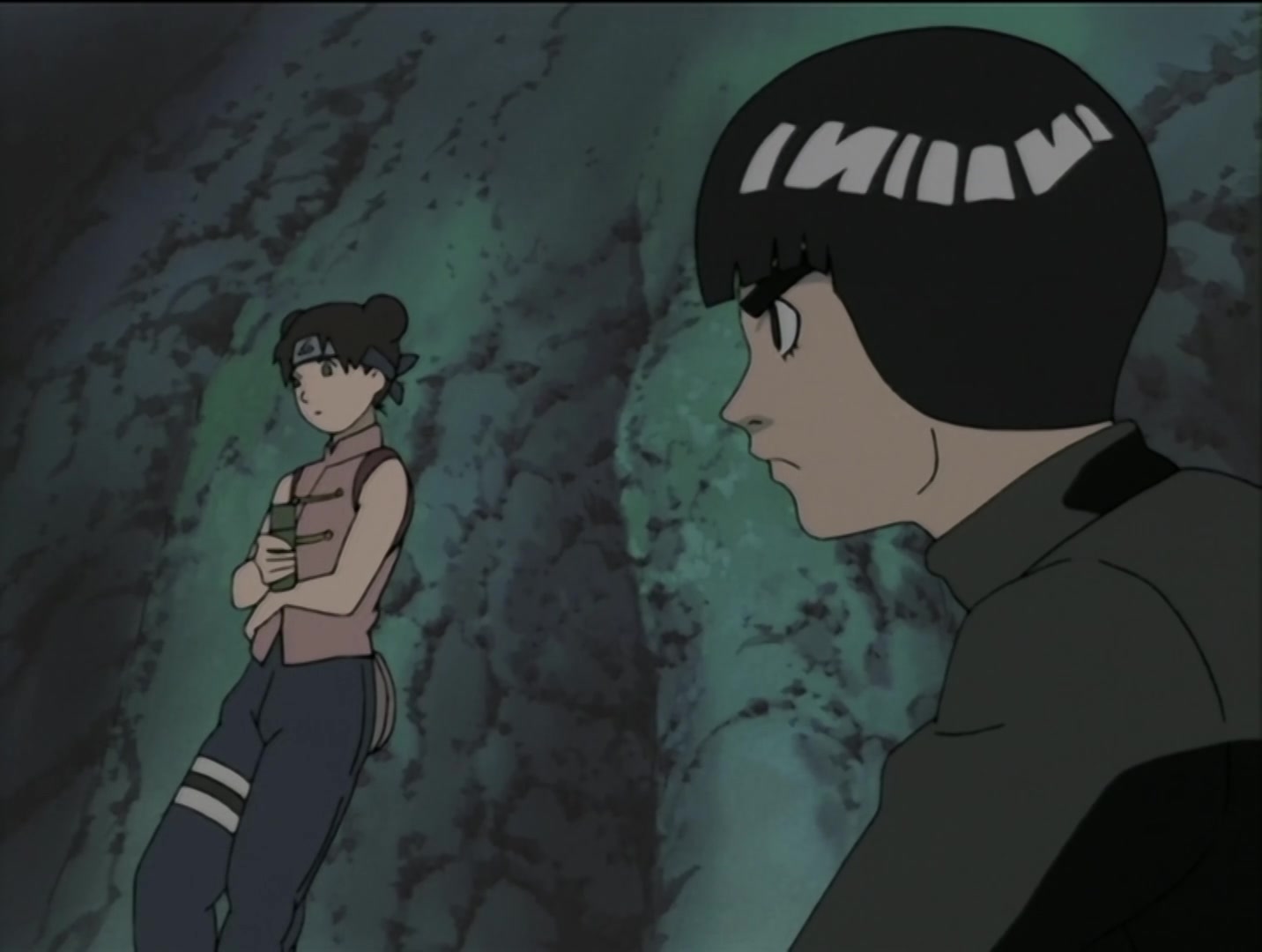 Naruto Ep 31: Bushy Brow's Jutsu: Sasuke Style! @ 04:06