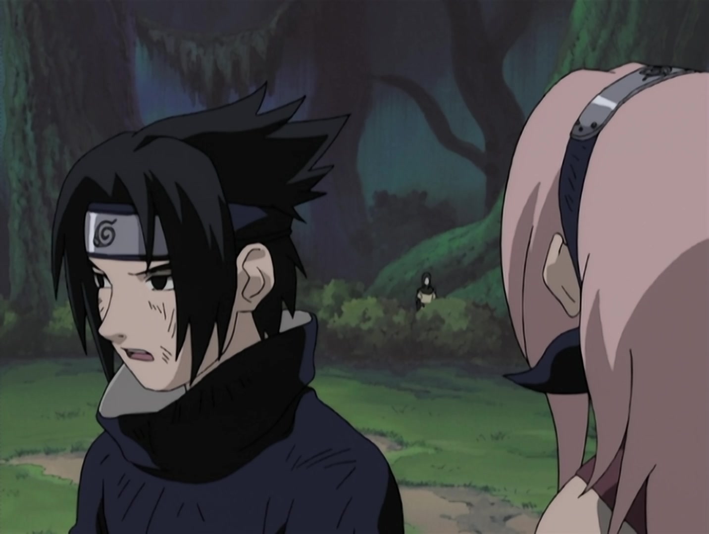 Naruto Ep 31: Bushy Brow's Jutsu: Sasuke Style! @ 06:02