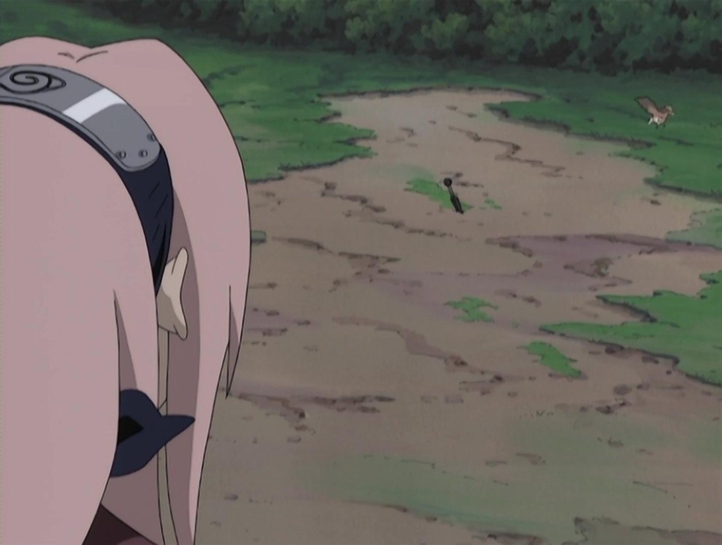 Naruto Ep 31: Bushy Brow's Jutsu: Sasuke Style! @ 07:12