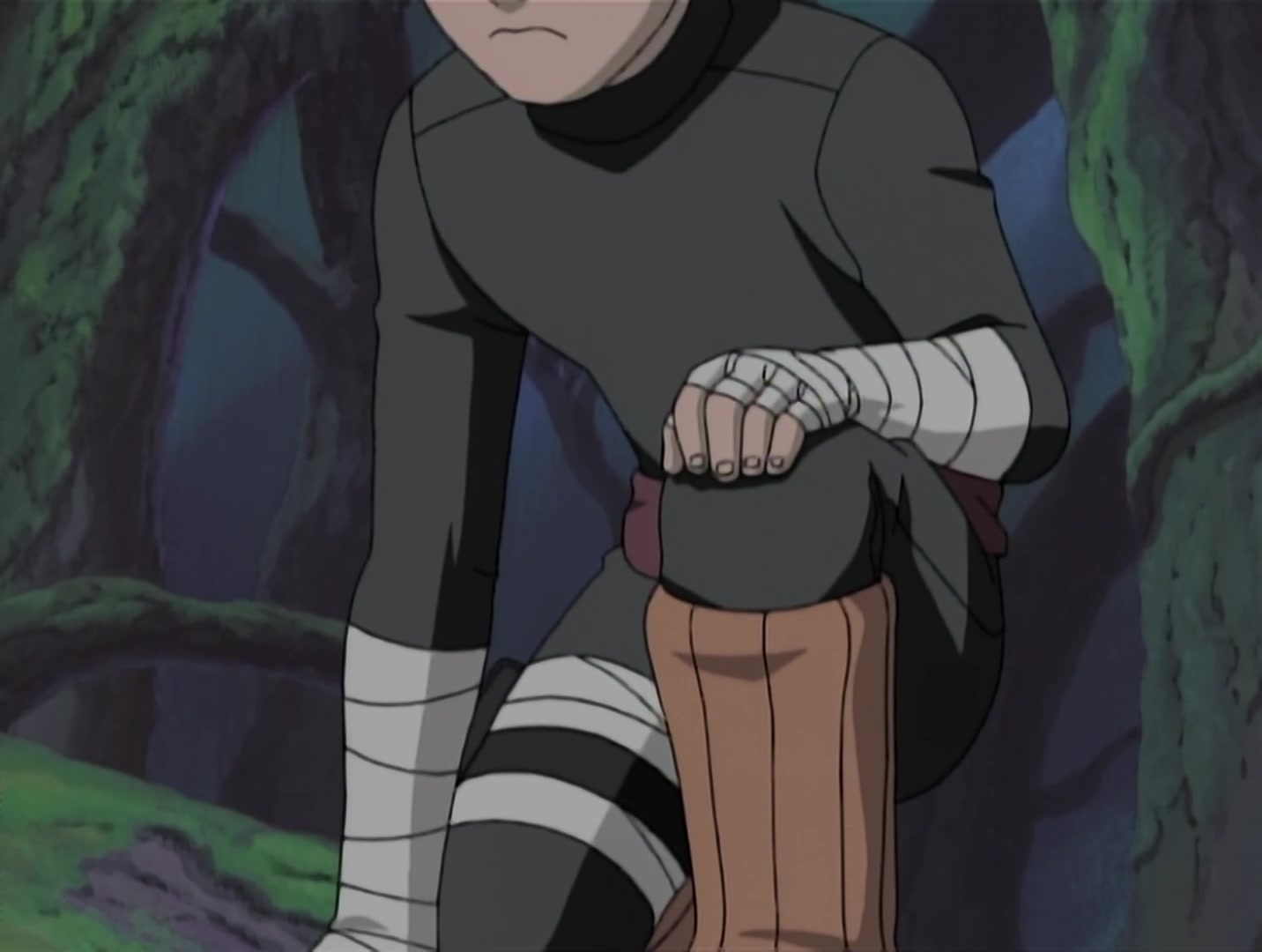 Naruto Ep 31: Bushy Brow's Jutsu: Sasuke Style! @ 07:42