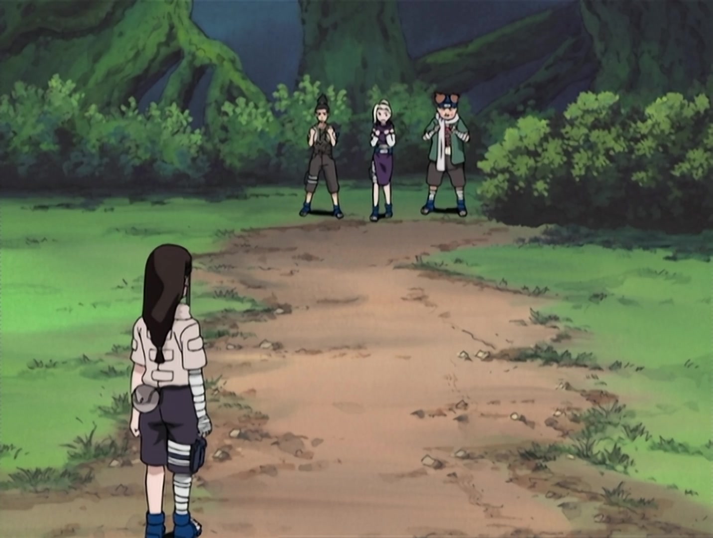 Naruto Ep 31: Bushy Brow's Jutsu: Sasuke Style! @ 09:23