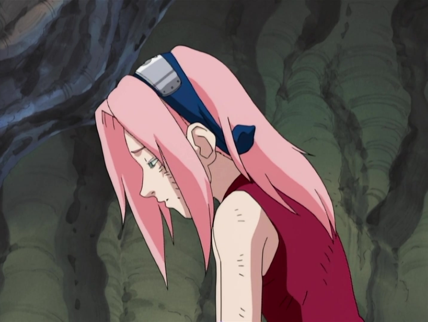 Naruto Ep 31: Bushy Brow's Jutsu: Sasuke Style! @ 10:55