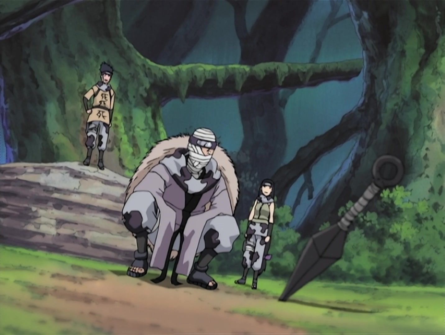 Naruto Ep 31: Bushy Brow's Jutsu: Sasuke Style! @ 12:12