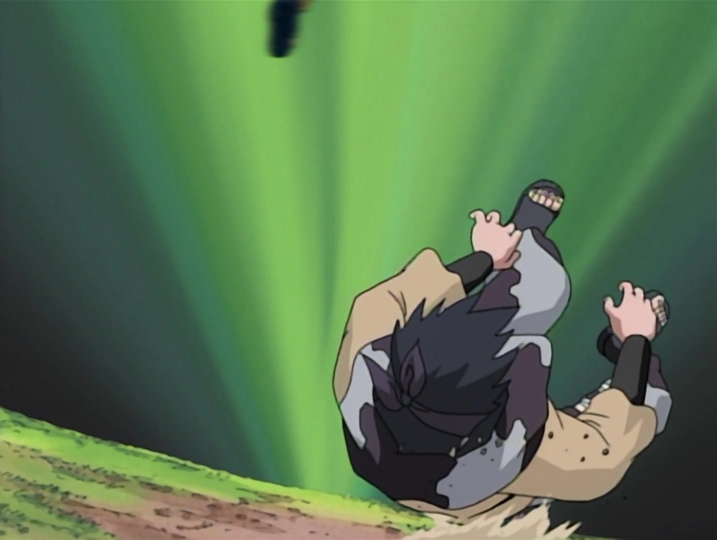 Naruto Ep 31: Bushy Brow's Jutsu: Sasuke Style! @ 12:43