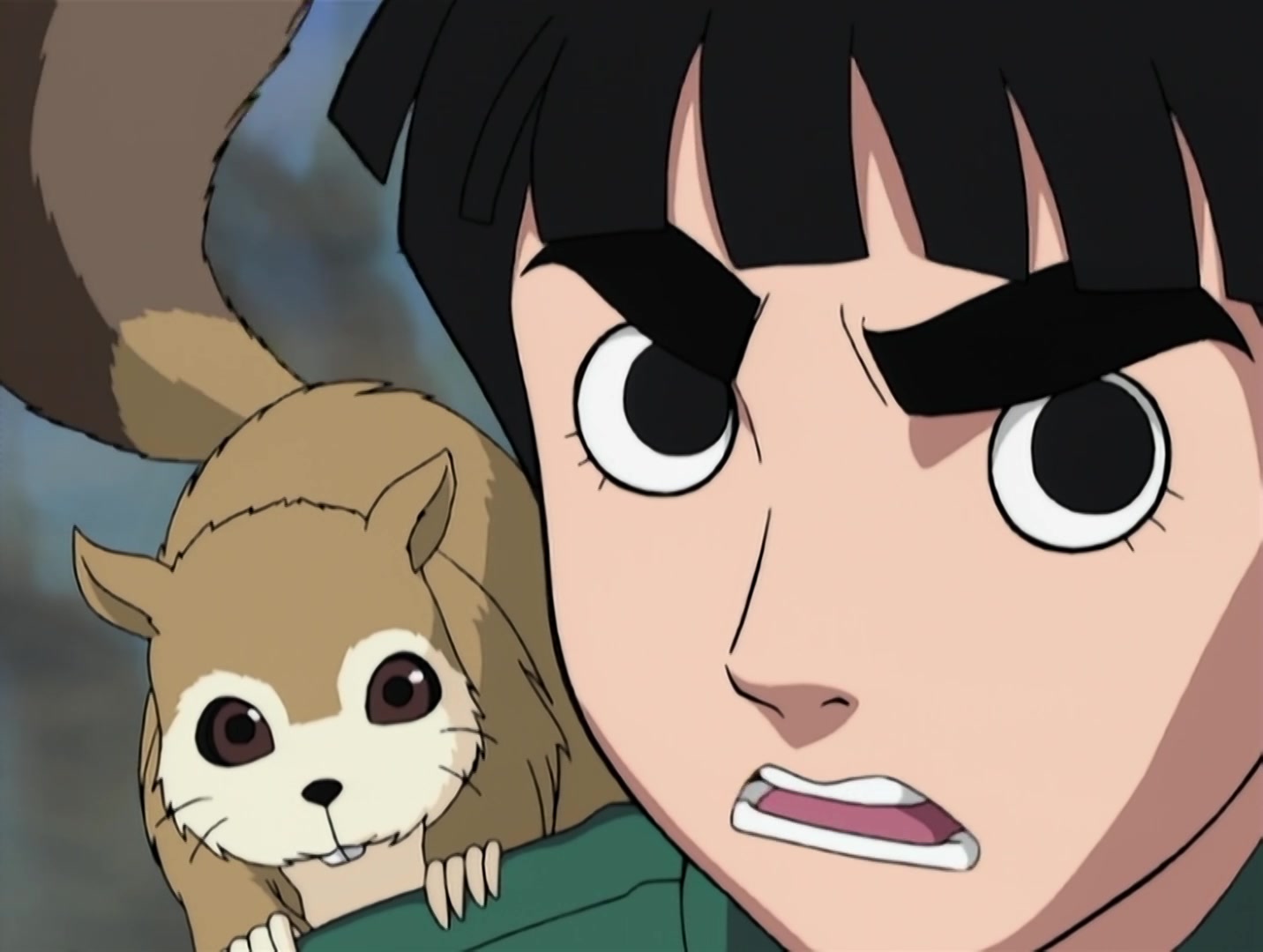 Naruto Ep 31: Bushy Brow's Jutsu: Sasuke Style! @ 12:59