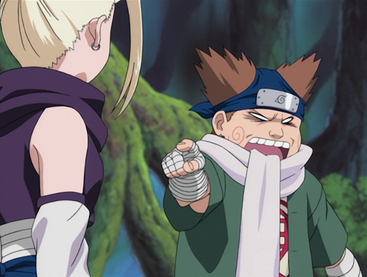 Naruto Ep 33: Battle Formation: Ino-Shika-Cho! @ 04:38