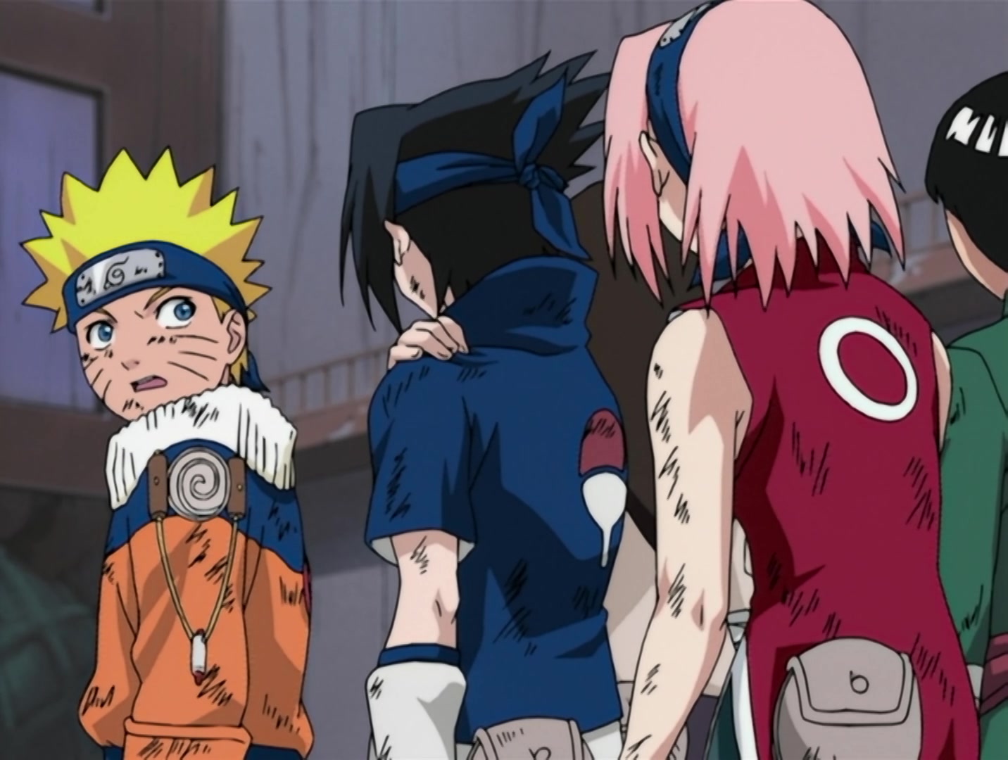 Naruto Ep 38: Narrowing the Field: Sudden Death Elimination! @ 05:06