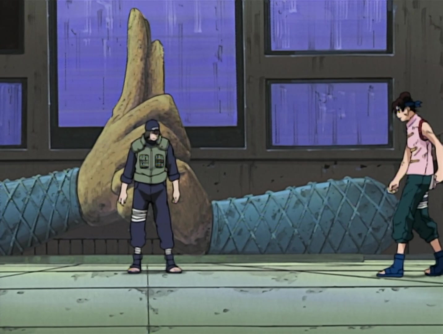 Naruto Ep 43: Killer Kunoichi and a Shaky Shikamaru @ 03:19