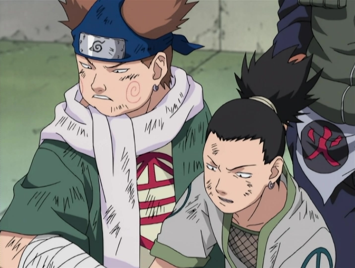 Naruto Ep 43: Killer Kunoichi and a Shaky Shikamaru @ 10:04