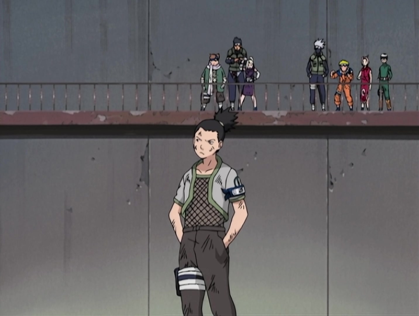 Naruto Ep 43: Killer Kunoichi and a Shaky Shikamaru @ 13:22