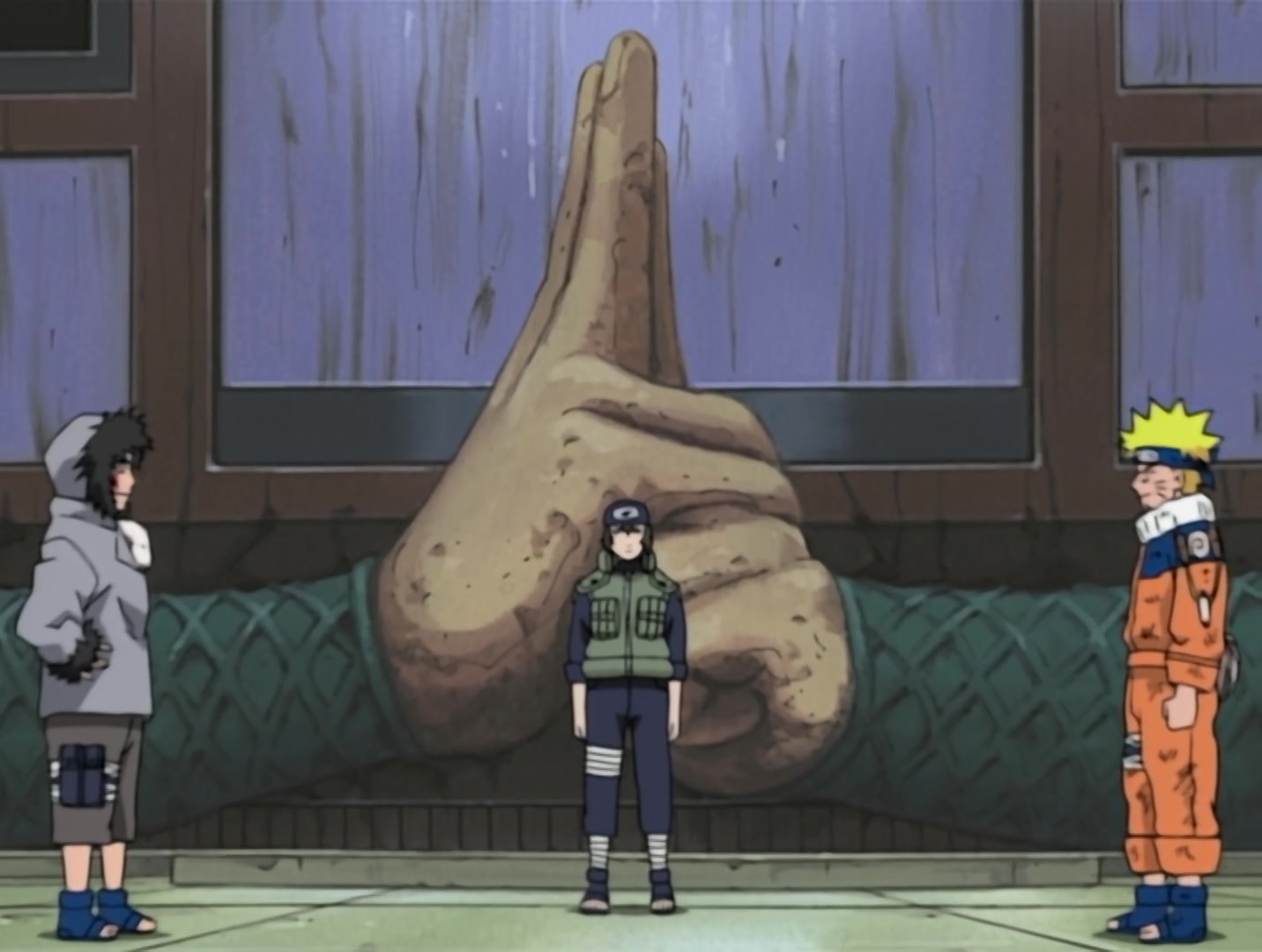 Naruto Ep 44: Shikamaru vs. Kin: Brain and Brawn Clash! @ 02:30