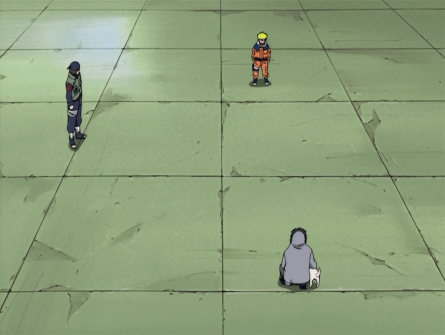 Naruto Ep 44: Shikamaru vs. Kin: Brain and Brawn Clash! @ 03:27