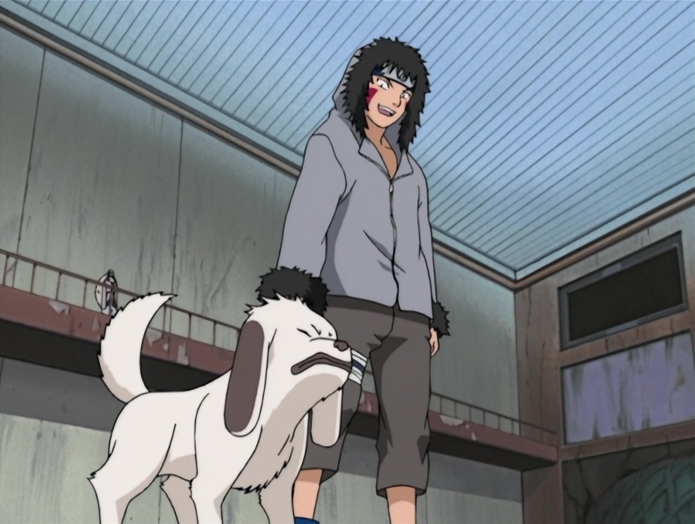 Naruto Ep 44: Shikamaru vs. Kin: Brain and Brawn Clash! @ 03:36