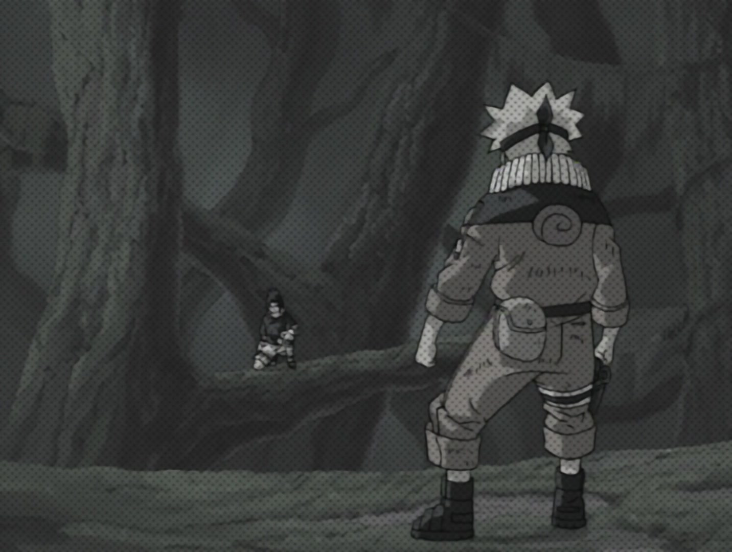 Naruto Ep 44: Shikamaru vs. Kin: Brain and Brawn Clash! @ 08:50