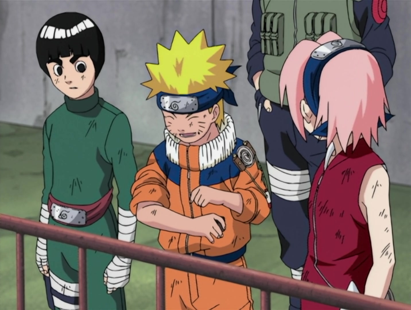Naruto Ep 46: Byakugan vs. Shadow Clone Technique!! @ 03:13
