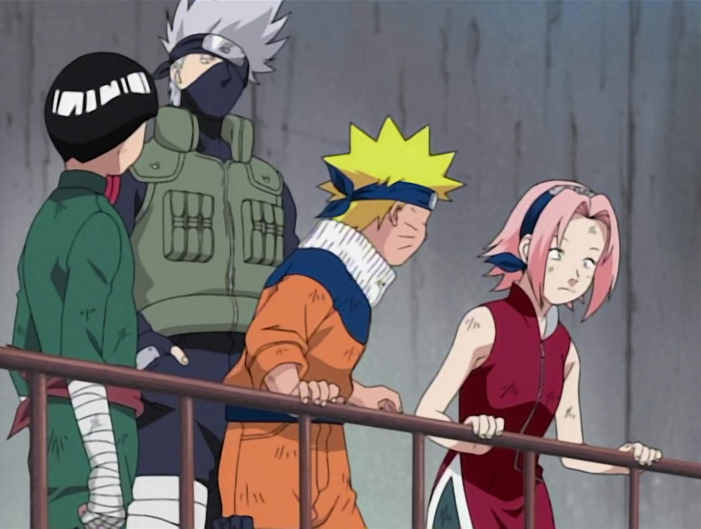 Naruto Ep 46: Byakugan vs. Shadow Clone Technique!! @ 05:24
