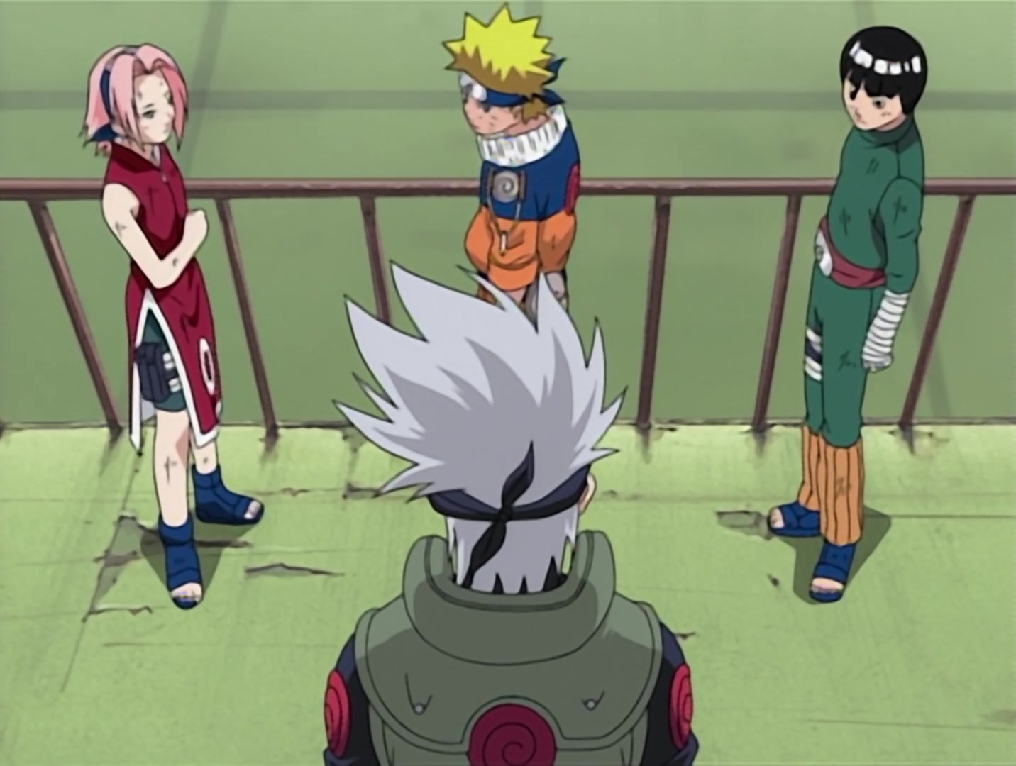 Naruto Ep 46: Byakugan vs. Shadow Clone Technique!! @ 05:47