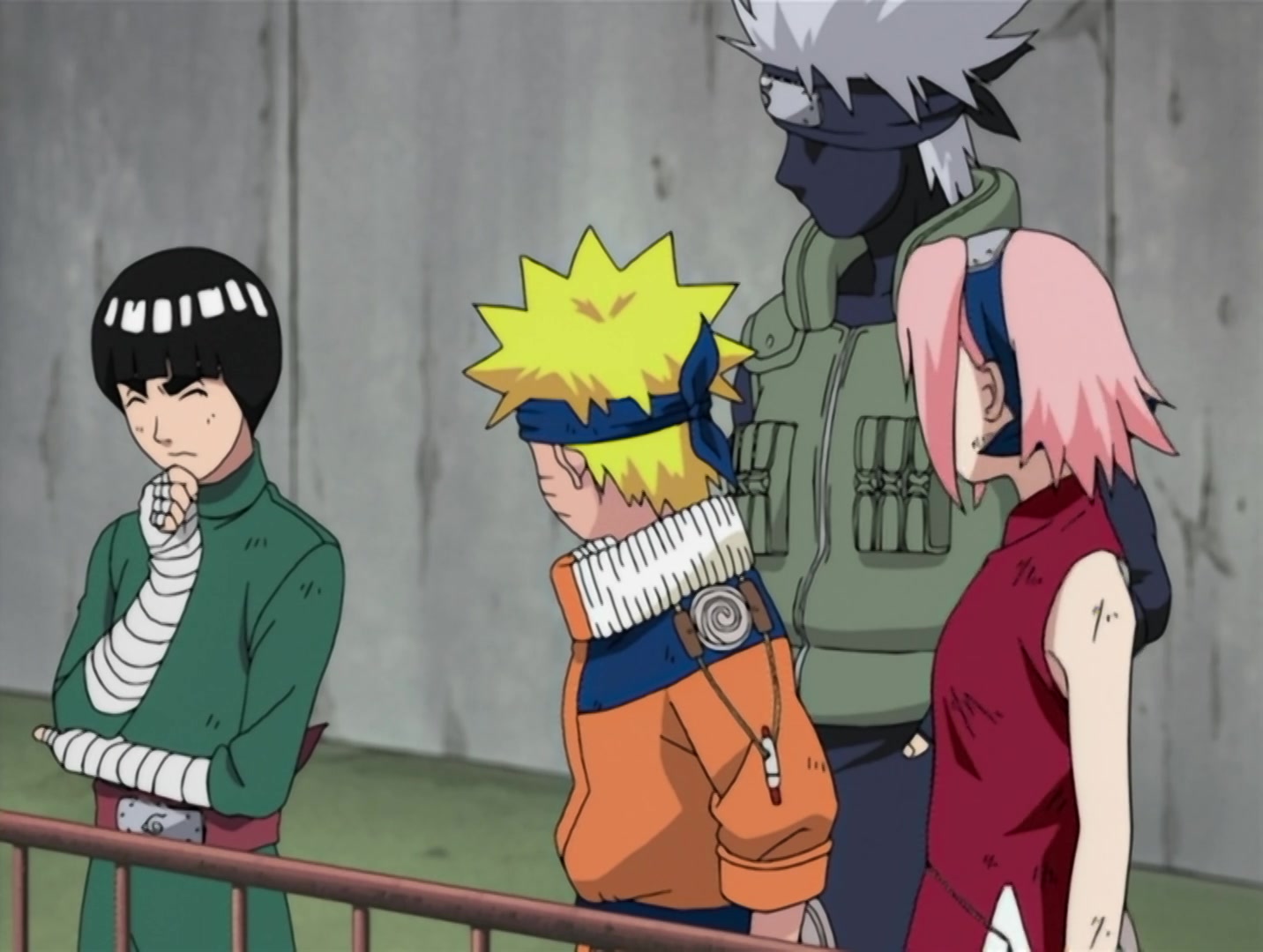 Naruto Ep 46: Byakugan vs. Shadow Clone Technique!! @ 06:10