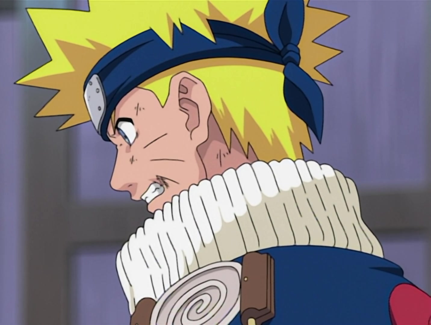 Naruto Ep 46: Byakugan vs. Shadow Clone Technique!! @ 13:14