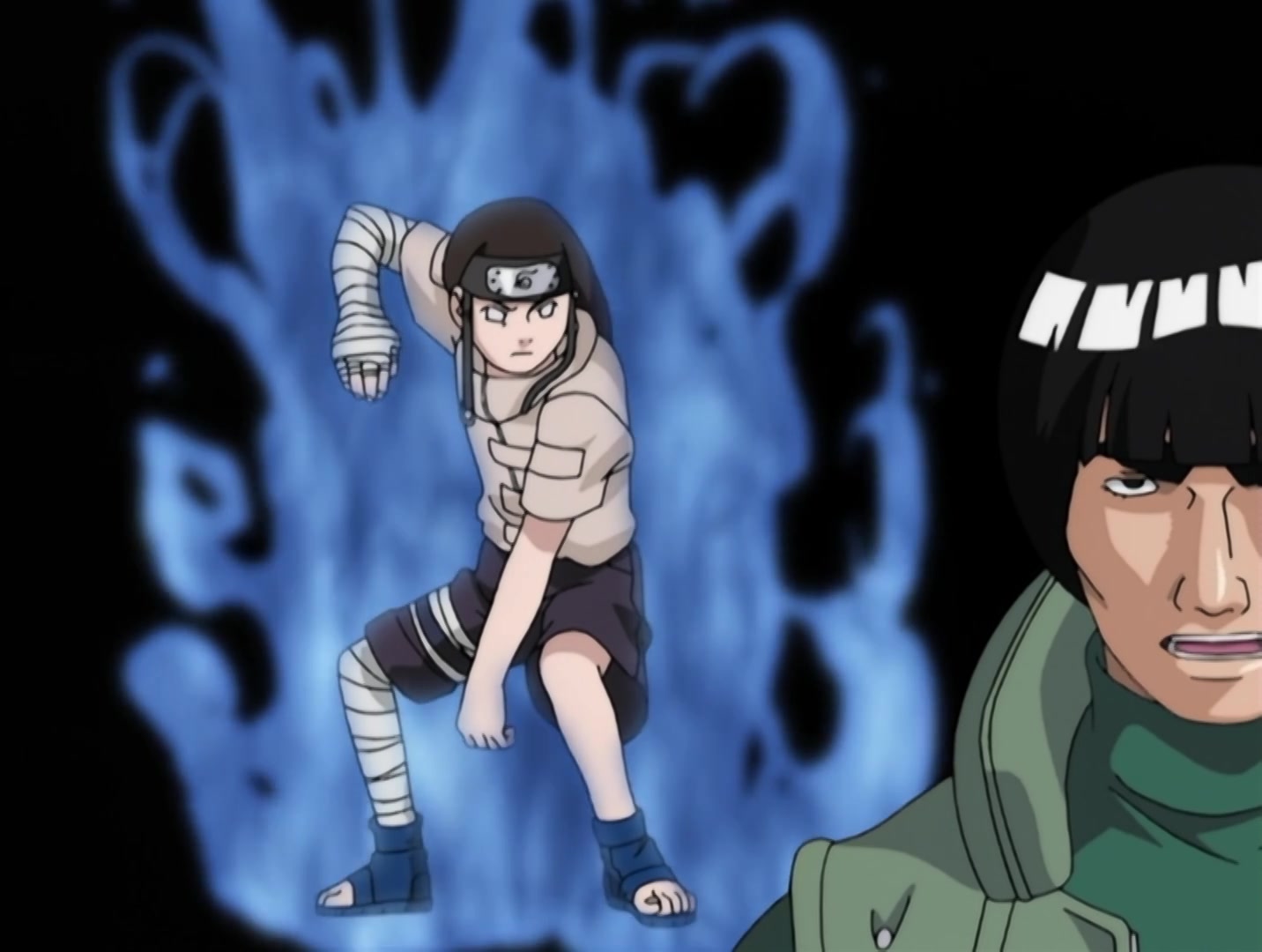 Naruto Ep 46: Byakugan vs. Shadow Clone Technique!! @ 18:23