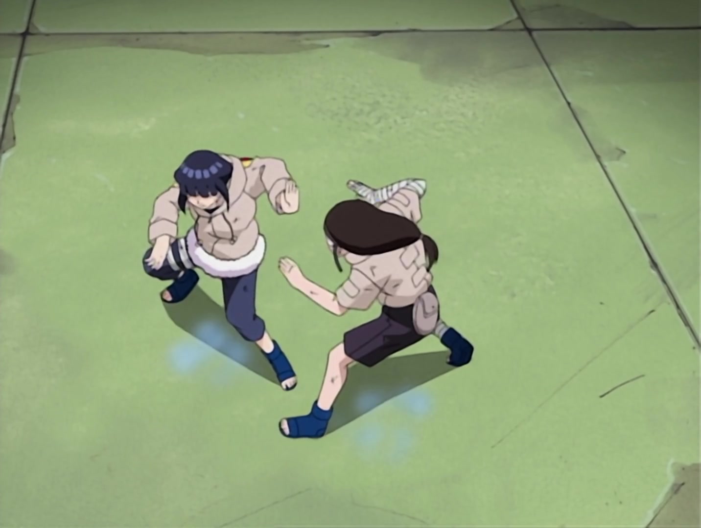 Naruto Ep 46: Byakugan vs. Shadow Clone Technique!! @ 18:46