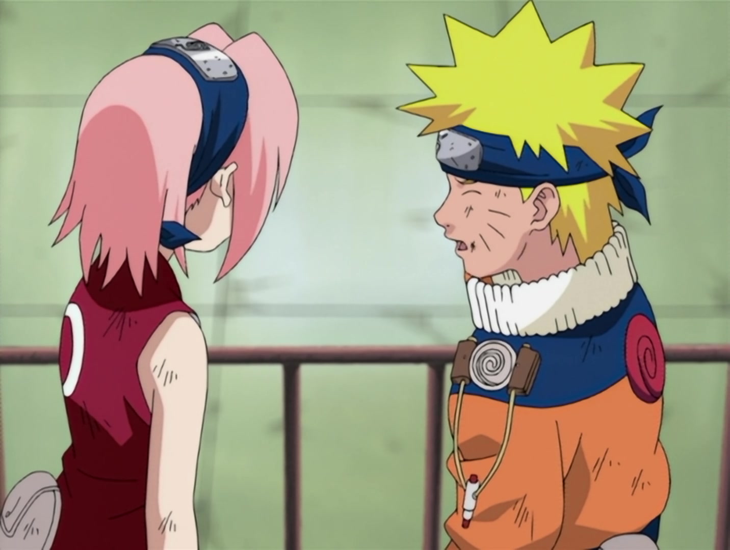 Naruto Ep 46: Byakugan vs. Shadow Clone Technique!! @ 19:09