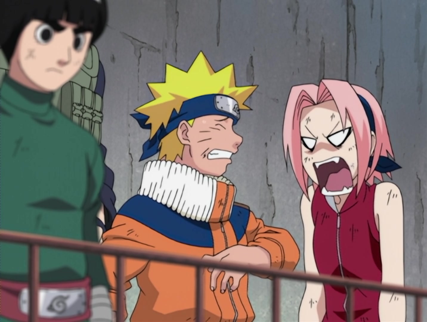 Naruto Ep 46: Byakugan vs. Shadow Clone Technique!! @ 19:48