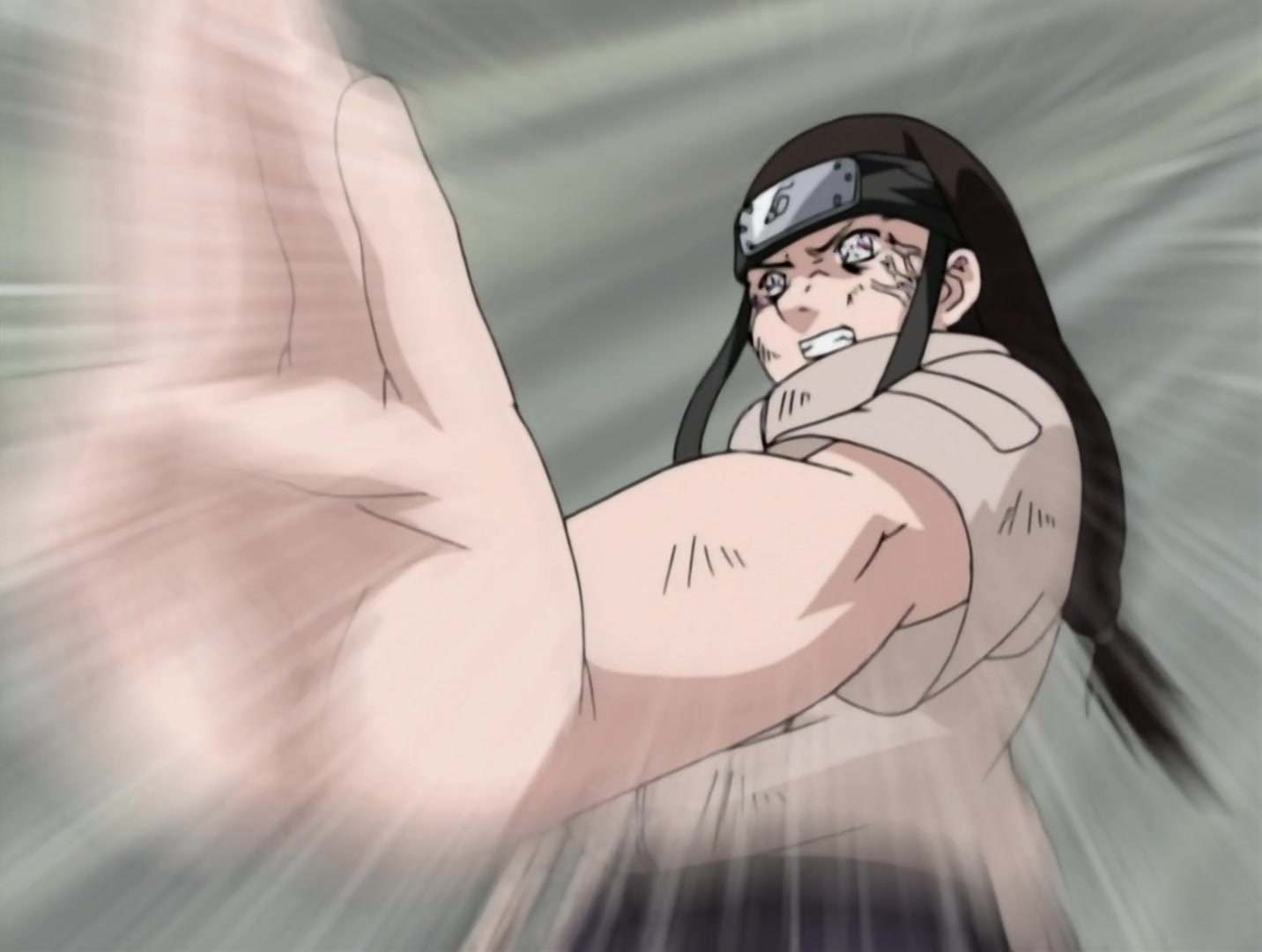 Naruto Ep 46: Byakugan vs. Shadow Clone Technique!! @ 20:42