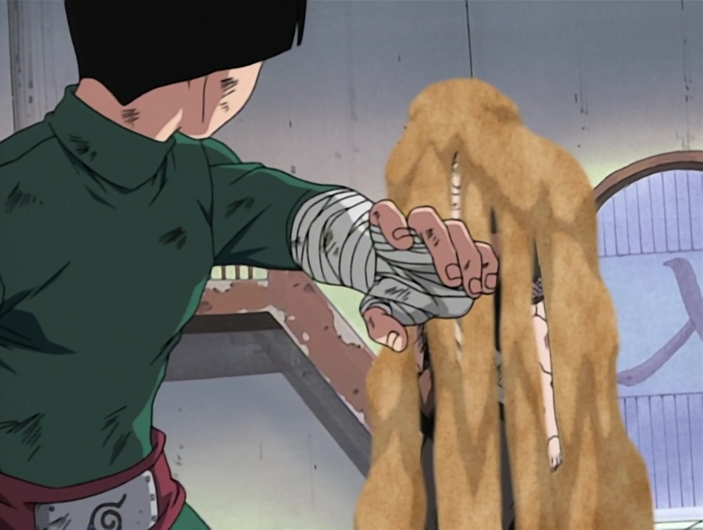 Naruto Ep 49: Lee's Hidden Strength: Forbidden Secret Jutsu! @ 02:38